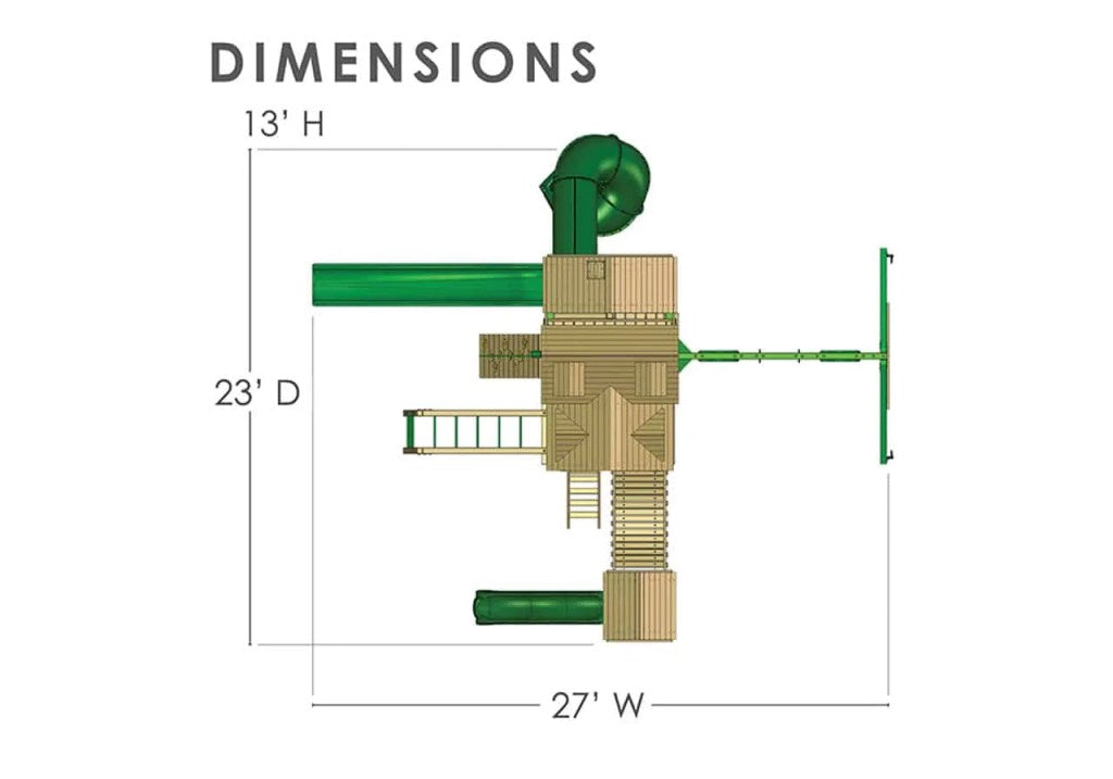 Empire Extreme Swing Set