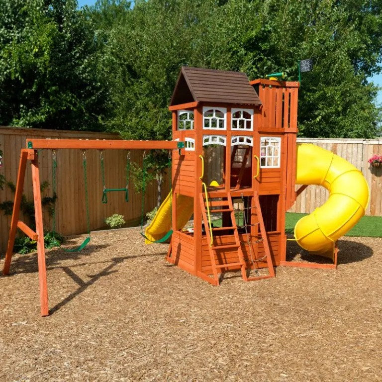 Lookout Extreme Wooden Swing Set / Playset