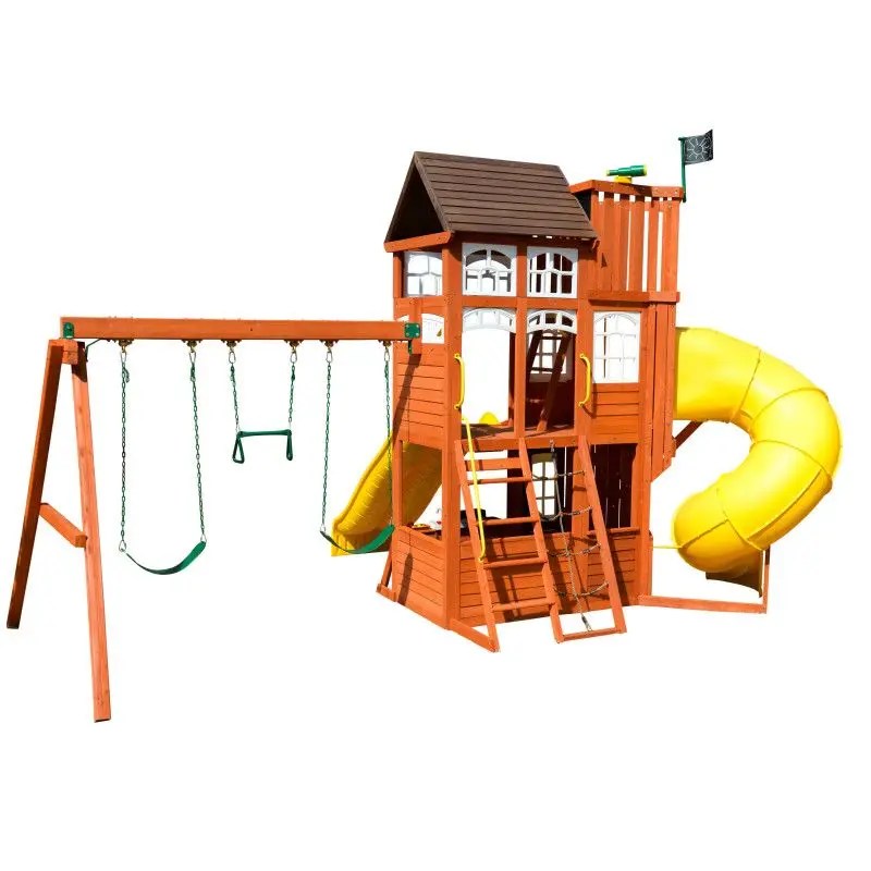 Lookout Extreme Wooden Swing Set / Playset