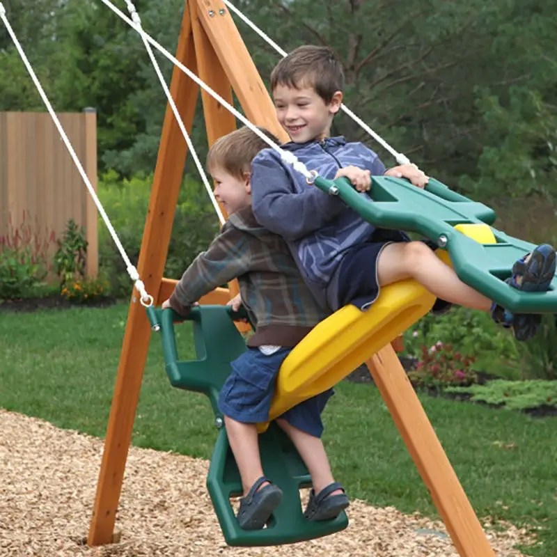 KidKraft Cranbrook Wooden Swing Set, Playset