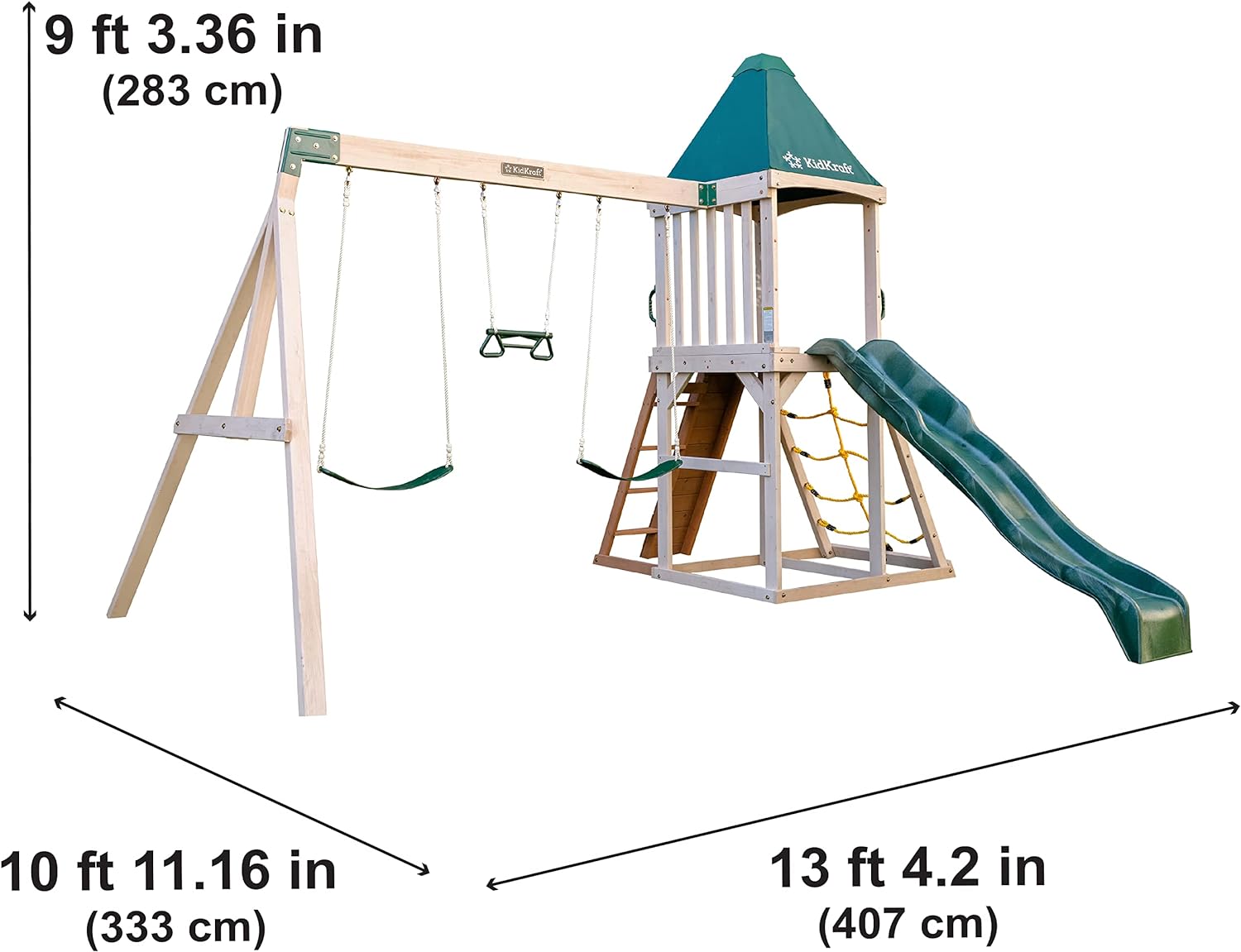 KidKraft Emerald Challenge Swing Set