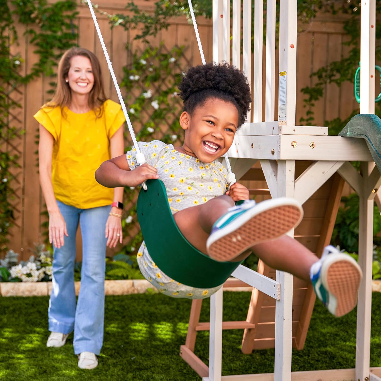 KidKraft Emerald Challenge Swing Set