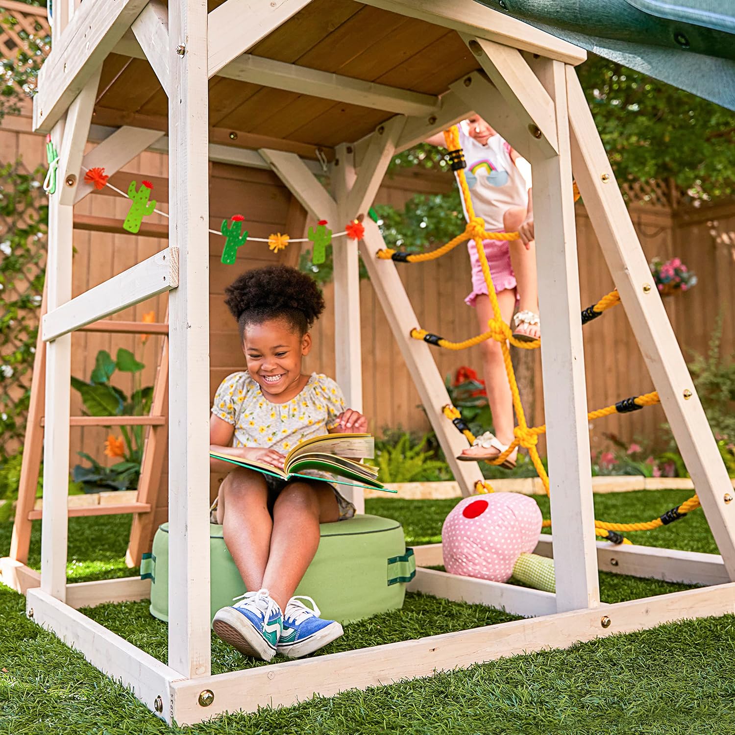 KidKraft Emerald Challenge Swing Set