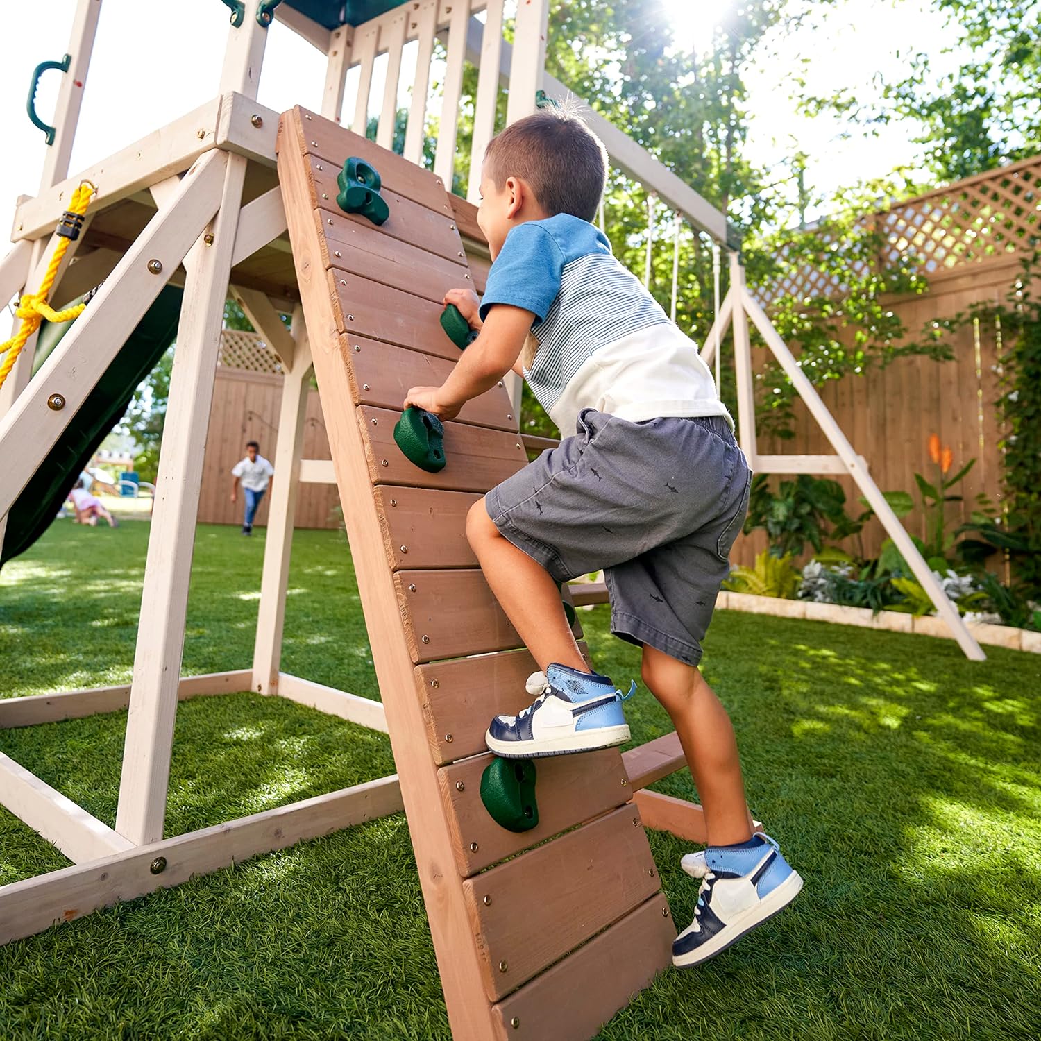 KidKraft Emerald Challenge Swing Set