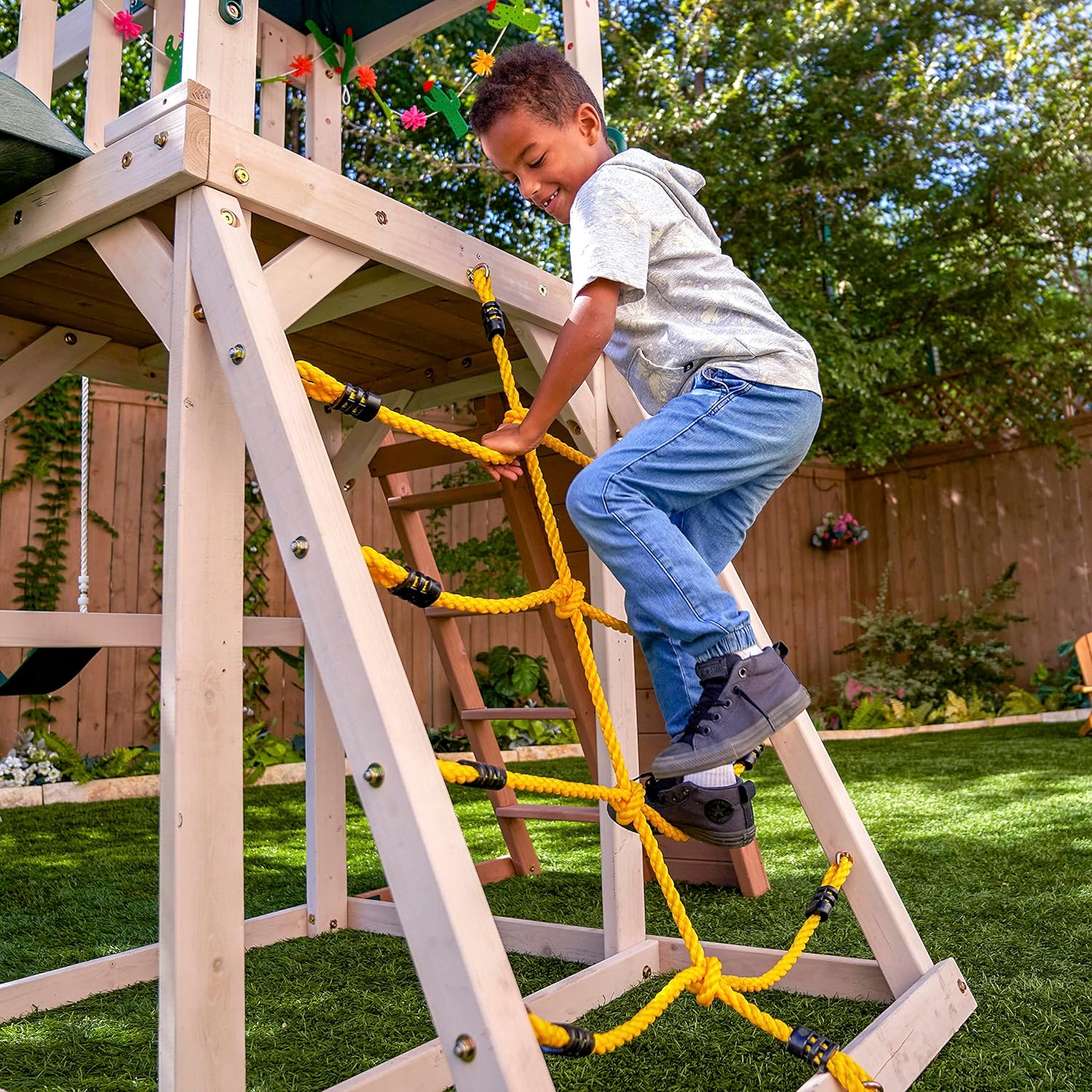 KidKraft Emerald Challenge Swing Set