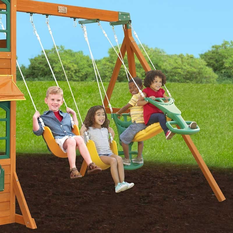 Cloverdale Wooden Swing Set / Playset